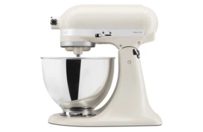 Миксер планетарный KitchenAid 4,8 л, 3 насадки, экран, 5KSM95PSEPL, фарфоровый белый