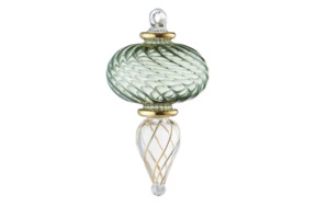 Игрушка елочная Decor de Table Флавио, зеленый, п/к