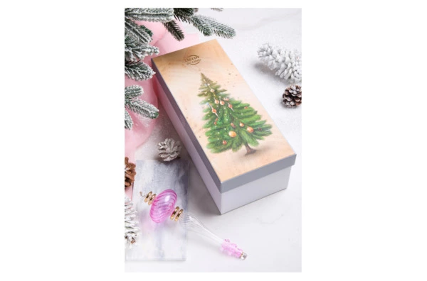 Игрушка елочная Decor de Table Манифико, розовый, п/к