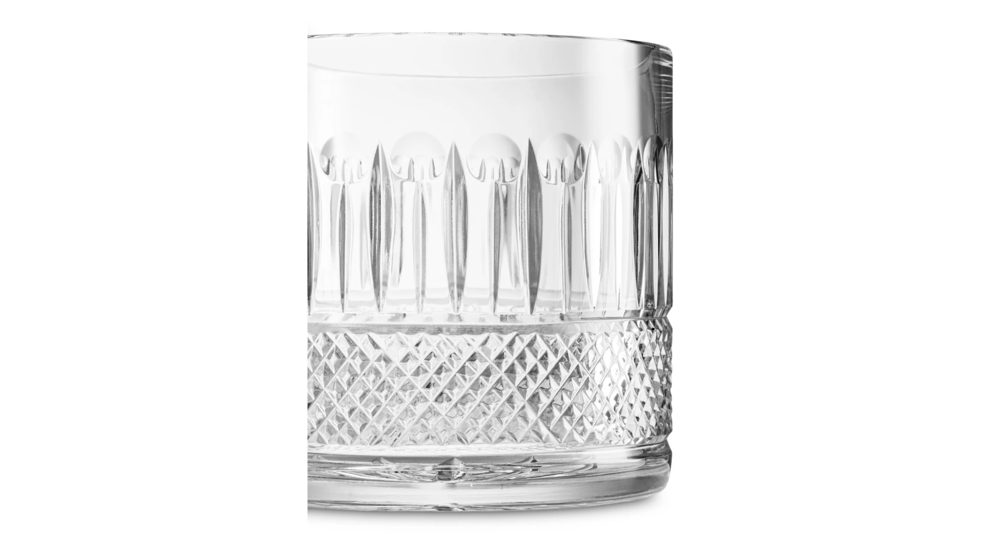 Конфетница с крышкой Decor de table Париж Магнолия 12,5х17 см, хрусталь, цветок морозный белый