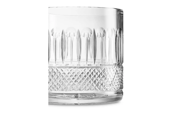 Конфетница с крышкой Decor de table Париж Магнолия 12,5х17 см, хрусталь, цветок морозный белый