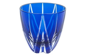 Рюмка Tajima Glass Мерцание звезды 75 мл, стекло, лазурная, белая шкатулка