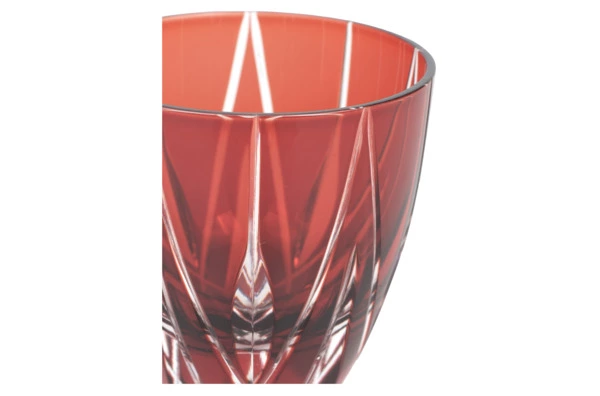 Рюмка Tajima Glass Мерцание звезды 75 мл, стекло, медно-красная, белая шкатулка