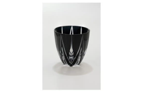 Рюмка Мерцание звезды Tajima Glass 75 мл, стекло, черная, в белой шкатулке