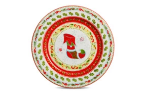 Тарелка десертная Portmeirion Рождественские пожелания 17,5 см, фарфор