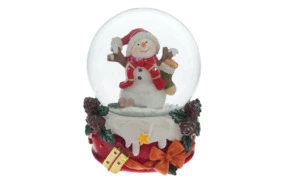 Снежный шар Remeco Снеговик D6 см, полимер, стекло