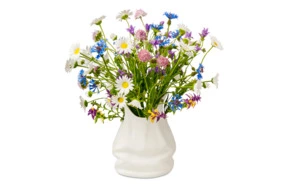 Композиция из холодного фарфора Полевой в мешке