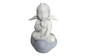 Фигурка NAO Маленький ангел голубой, фарфор