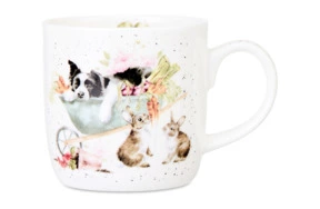 Кружка Royal Worcester Забавная фауна Сладок сон трудящегося Пес 310 мл, фарфор