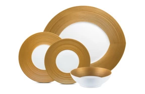 Сервиз столовый JL Coquet Хемисфер Медный на 6 персон 19 предметов