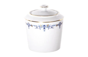 Сахарница Haviland Марта 250 мл, синий, золотой декор