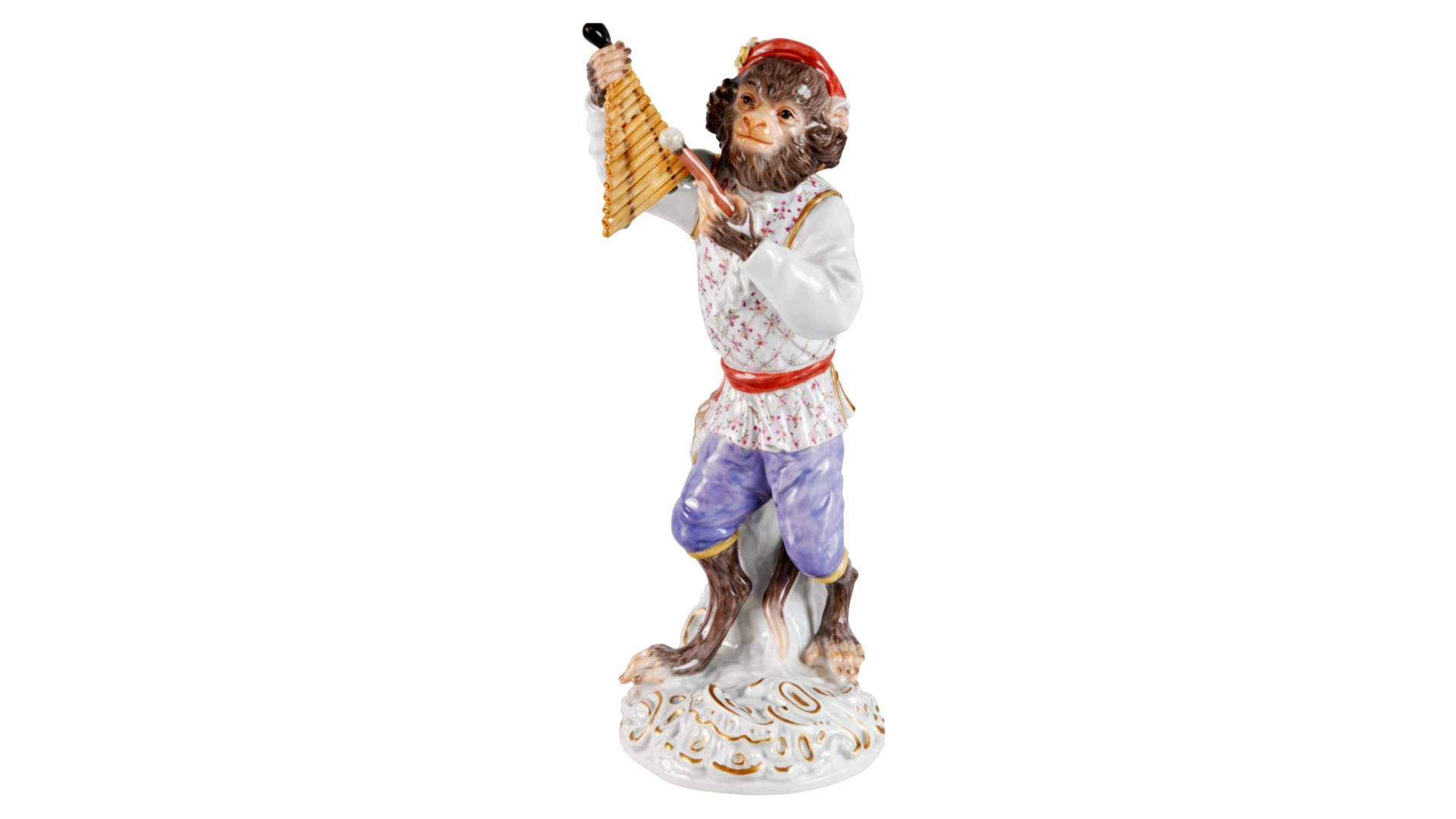 Фигурка Meissen Обезьяний оркестр Ксилофонист, фарфор, лимит.выпуск.320 шт